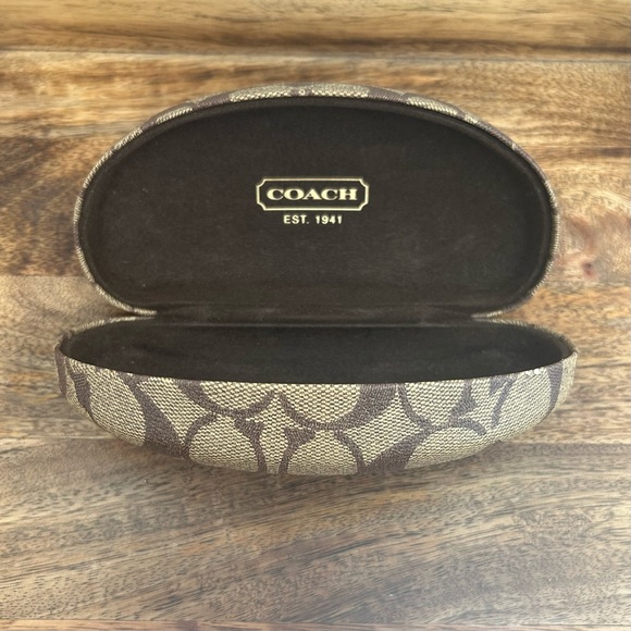 Coach Accessories Coach Sunglasses Case Large Signature C Poshmark